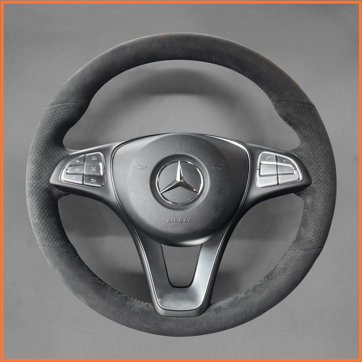 MEWANT Lenkradbezug für Benz A - Class B - Class C - Class CLA - Class CLS - Class E - Class (W213) EQV (W447) GLC - Class (X253/C253) GLE - Class (W166/C292) (W470) - Mewant.de