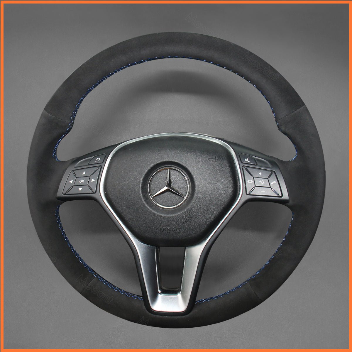 MEWANT Lenkradbezug für Benz B - Class W246 C - Class CLA - Class CLS - Class GLA - Class GLK X204 - Mewant.de