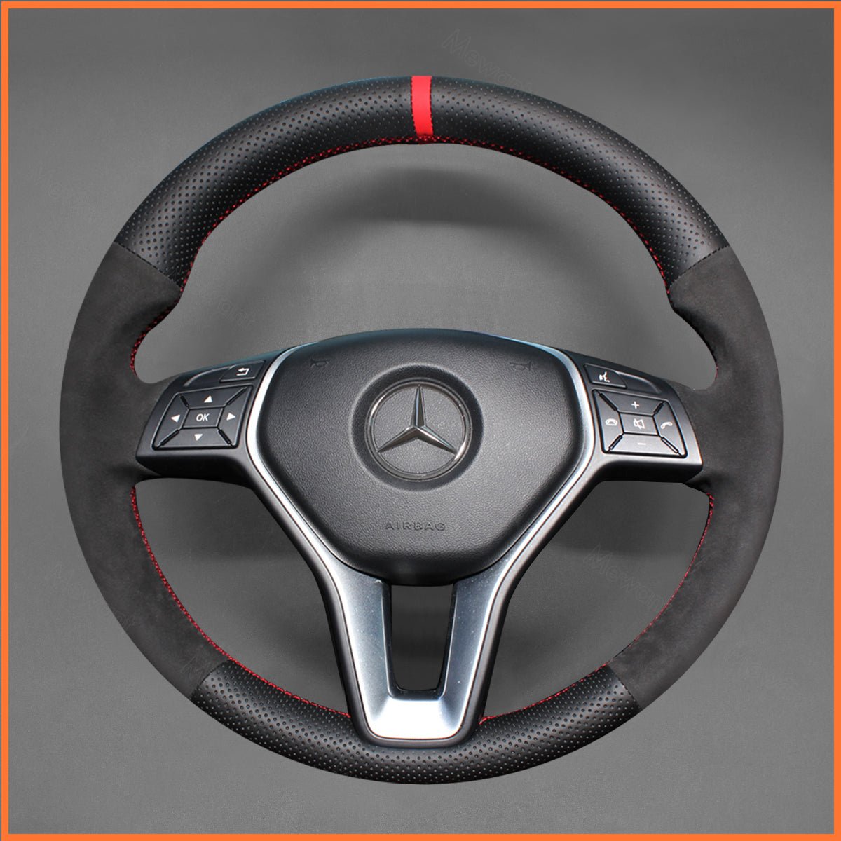 MEWANT Lenkradbezug für Benz B - Class W246 C - Class CLA - Class CLS - Class GLA - Class GLK X204 - Mewant.de
