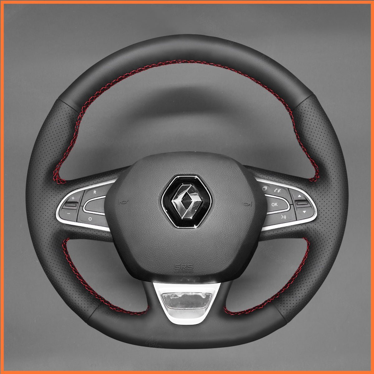 MEWANT Lenkradbezug für Renault Megane 4 / Scenic 4 / Kadjar / Talisman / Renault Samsung QM6 / SM6 2016 - 2019 - Mewant.de