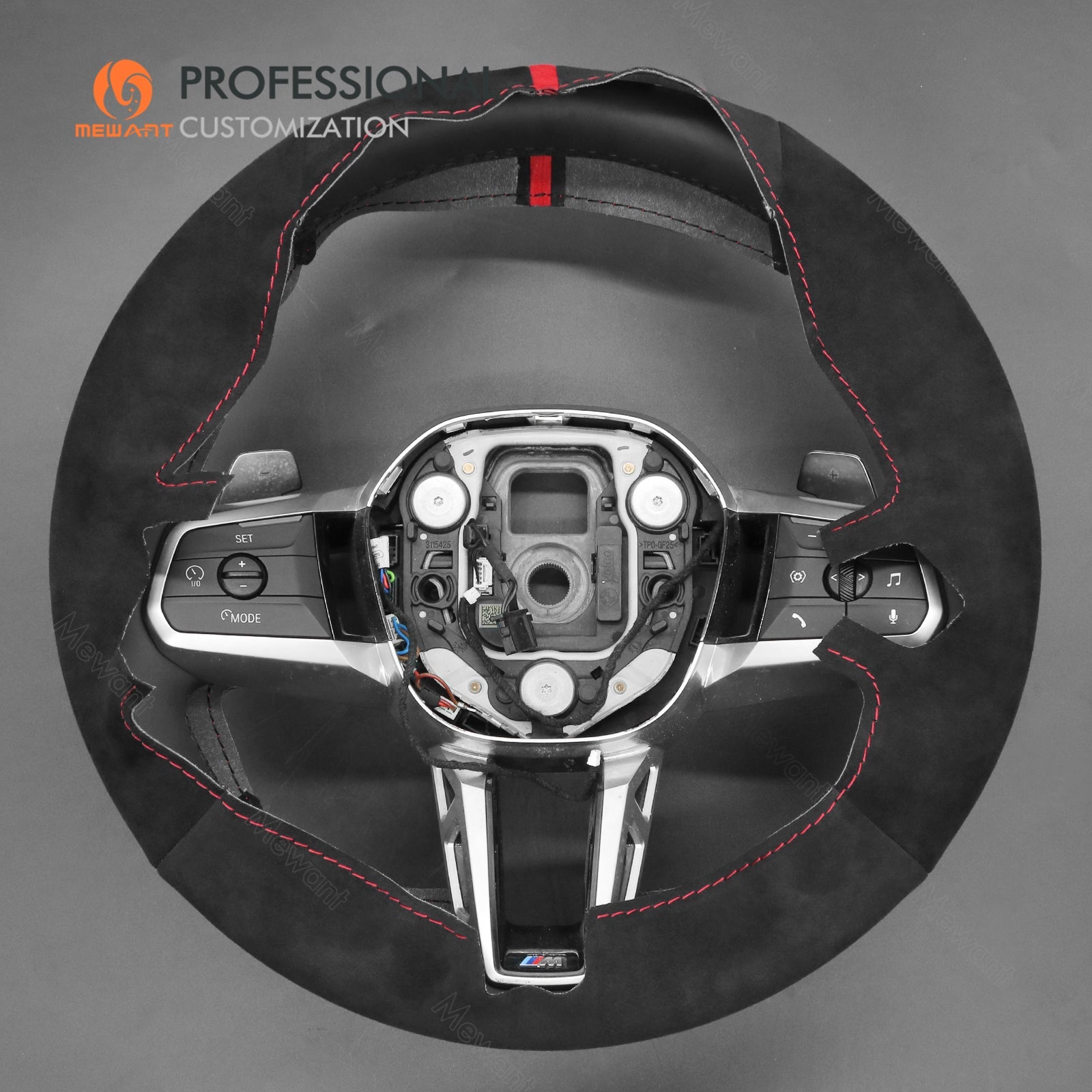 MEWANT Steering Wheel Cover for BMW X1 U11 2023 - 2024 / X2 U10 2024 - Mewant.de