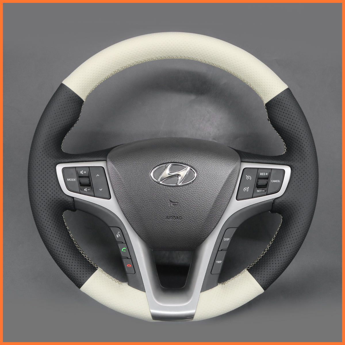 MEWANT Lenkradbezug für Hyundai i40 2011-2020