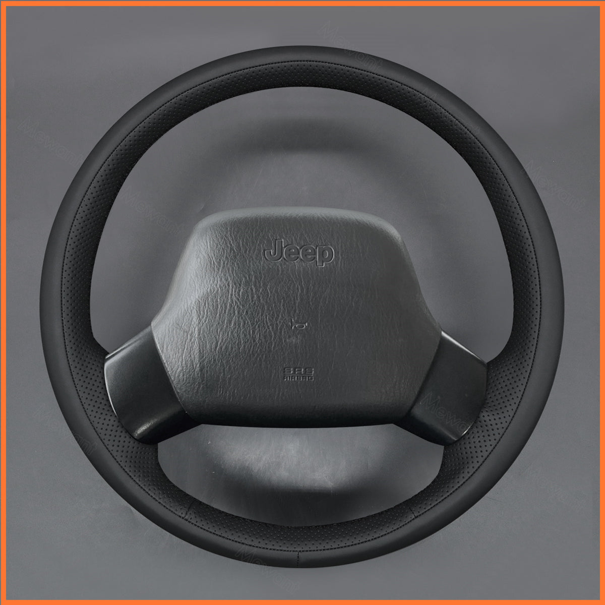MEWANT Steering Wheel Cover for Jeep Wrangler TJ Cherokee XJ 1997-2002