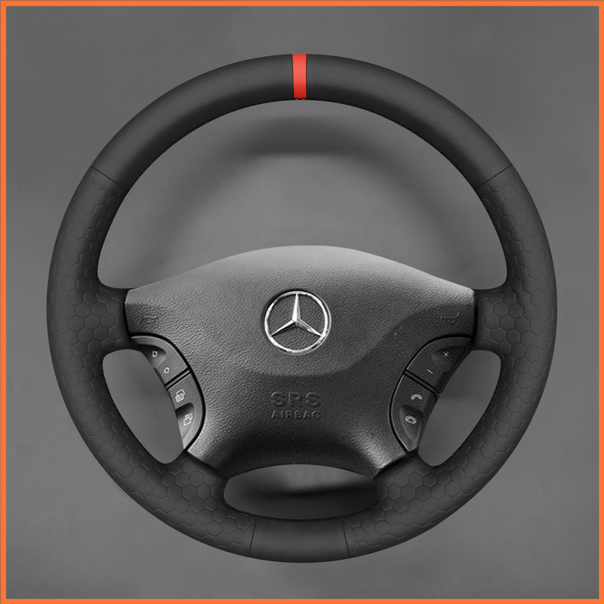 MEWANT Steering Wheel Cover for Benz for Mercedes Benz Viano W639 Vito Sprinter 2006-2013