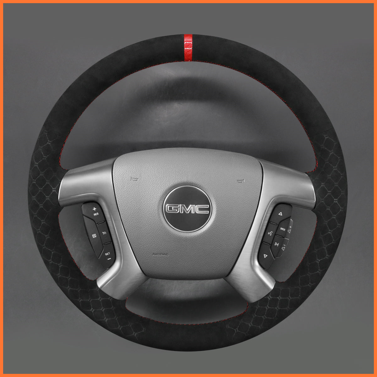 MEWANT Lenkradbezug für Chevrolet (Chevy) Silverado / Avalanche / Captiva / Express / Suburban / Tahoe 2006-2013