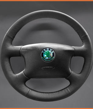 MEWANT steering wheel cover for Skoda Octavia 1999-2005 Skoda Superb 2002-2005