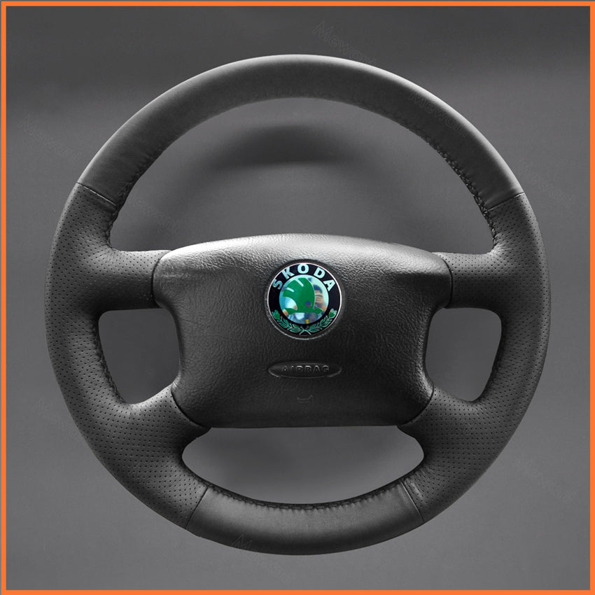 MEWANT steering wheel cover for Skoda Octavia 1999-2005 Skoda Superb 2002-2005