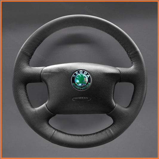 MEWANT steering wheel cover for Skoda Octavia 1999-2005 Skoda Superb 2002-2005