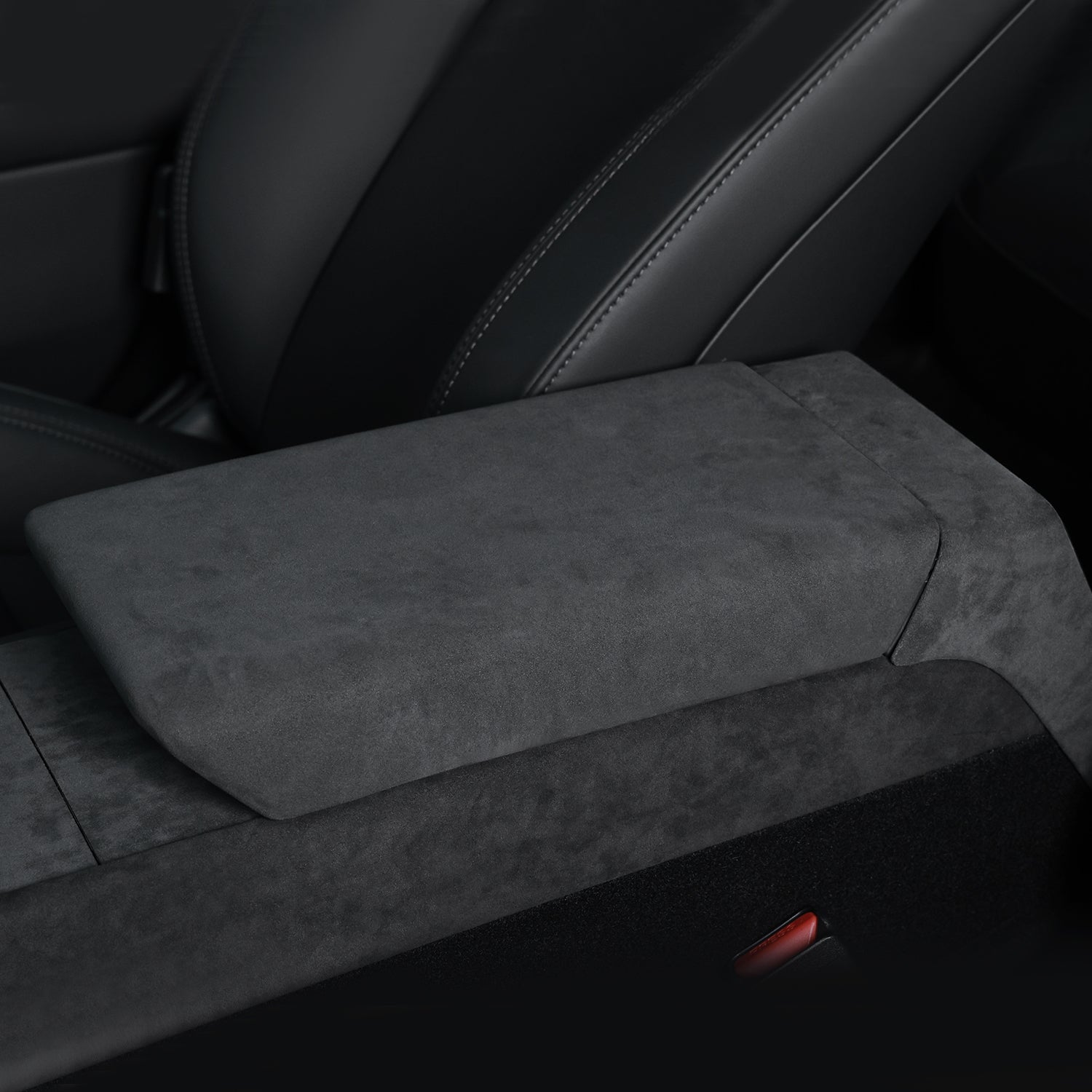 MEWANT Mittelarmlehne Armlehne Konsole Mittelkonsole aus Alcantara für Tesla Model 3 Highland 2024