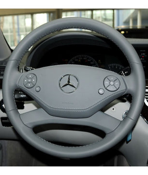 MEWANT steering wheel cover for CL-Class C216 2011-2014 / S-Class W221 2010-2013