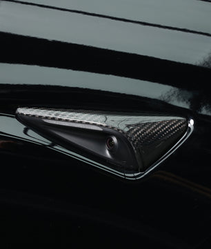 MEWANT Abdeckungen Seitenkameras Echtkohlefaser Tesla Model 3 und Model Y Tesla Model 3 Highland HW 4.0 2024