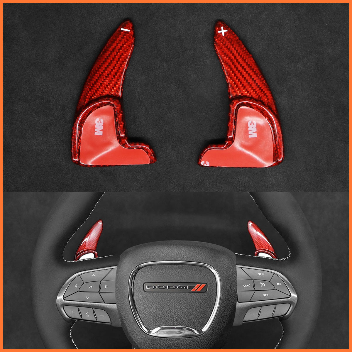 Schaltwippen für Dodge Charger Challenger 2015-2023
