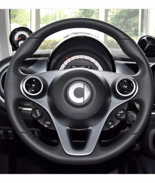 MEWANT Lenkradbezug für Smart New Fortwo Forfour 2015-2017