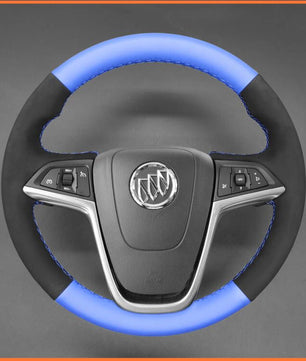 MEWANT Lenkradbezug für Opel Astra (J)  /  Mokka  /  Mokka X  /  Zafira (C)  /  Insignia (A)  / Insignia CT /  Ampera (I)  / Cascada  / Meriva (B) 2010-2017