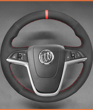 MEWANT Lenkradbezug für Opel Astra (J)  /  Mokka  /  Mokka X  /  Zafira (C)  /  Insignia (A)  / Insignia CT /  Ampera (I)  / Cascada  / Meriva (B) 2010-2017
