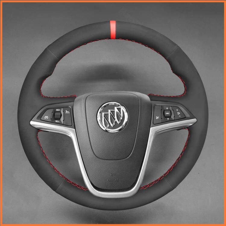 MEWANT Lenkradbezug für Opel Astra (J)  /  Mokka  /  Mokka X  /  Zafira (C)  /  Insignia (A)  / Insignia CT /  Ampera (I)  / Cascada  / Meriva (B) 2010-2017