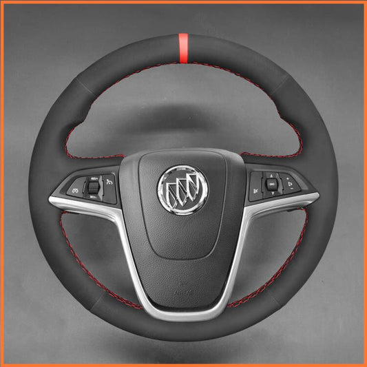 MEWANT Lenkradbezug für Opel Astra (J)  /  Mokka  /  Mokka X  /  Zafira (C)  /  Insignia (A)  / Insignia CT /  Ampera (I)  / Cascada  / Meriva (B) 2010-2017