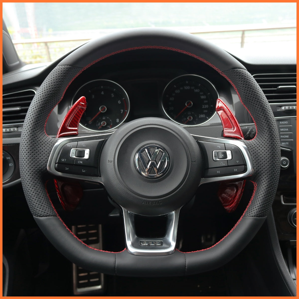 Paddle shifters for Skoda Citigo Fabia Karoq Rapid Roomster Octavia Superb Yeti Kodiaq Scala 2013-2019