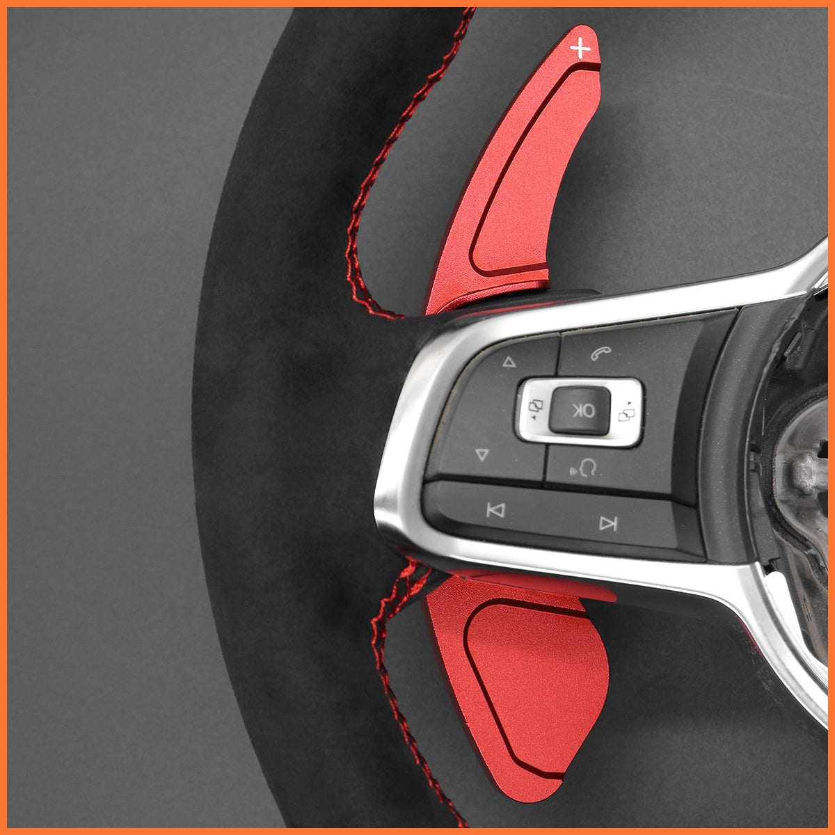 Paddle shifters for Skoda Citigo Fabia Karoq Rapid Roomster Octavia Superb Yeti Kodiaq Scala 2013-2019
