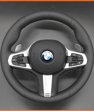 MEWANT Steering Wheel Cover for BMW M Sport F40 F44 G20 G22 G30 G32 G11 G14 i4 G26 X3 G01 iX3 X4 X5 X6