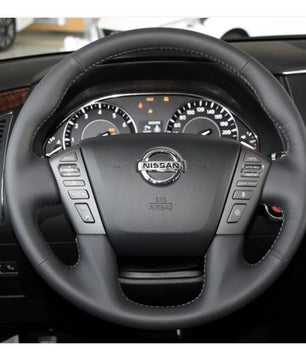 MEWANT steering wheel cover for Nissan Armada 2016-2021