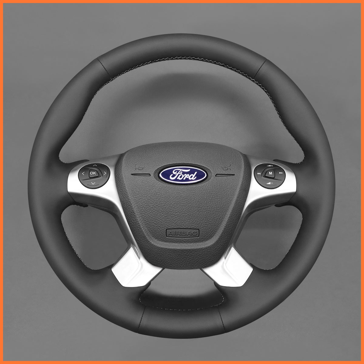 MEWANT Lenkradbezug für Ford Tourneo Connect / Grand Tourneo Connect / Tourneo Custom / Transit  / Transit Connect / Transit Custom
