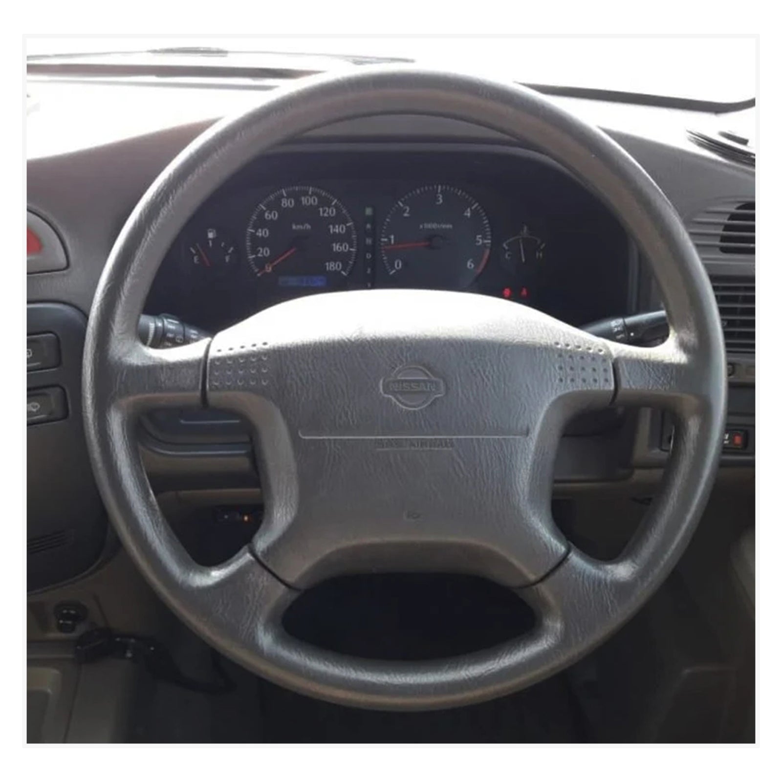 MEWANT steering wheel cover for Nissan Patrol 1997-2004