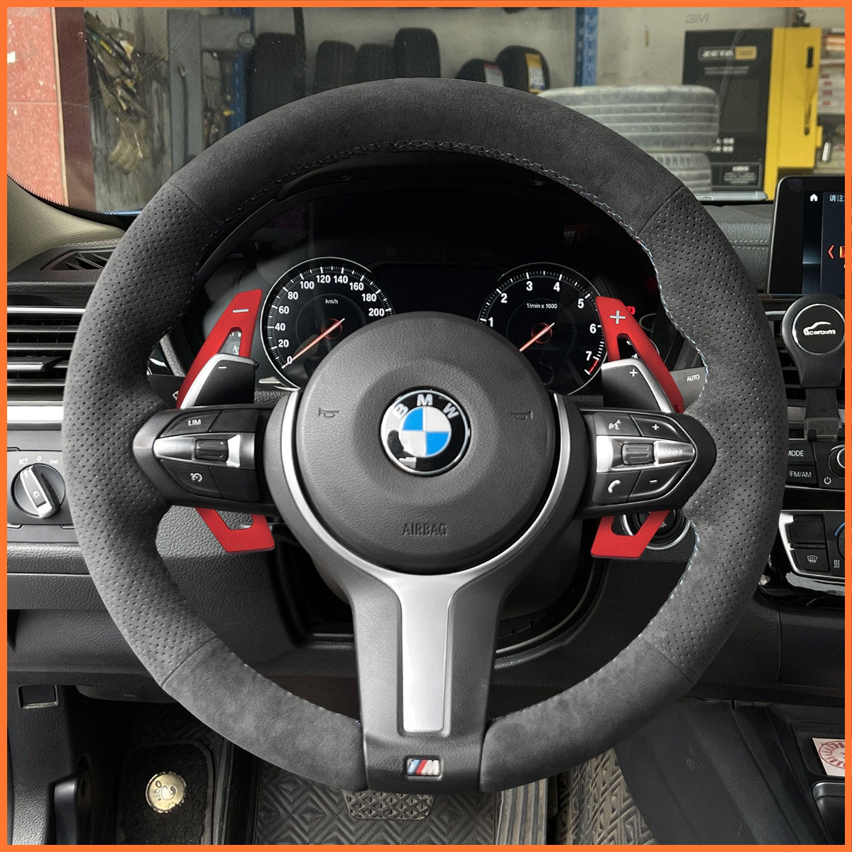 Paddle shifters for BMW M Sport F07 F10 F12 F20 F21 F30 F33 X3 X4 X5 M140i M50d 2012-2020