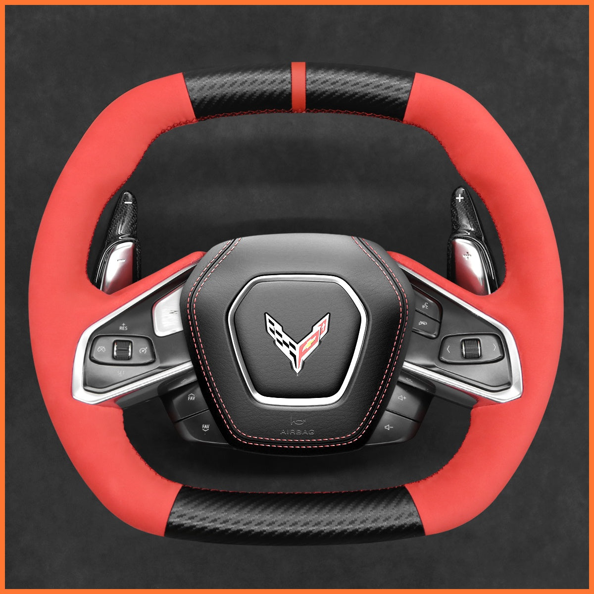Schaltwippen für Chevrolet Corvette (C8) 2020-2025