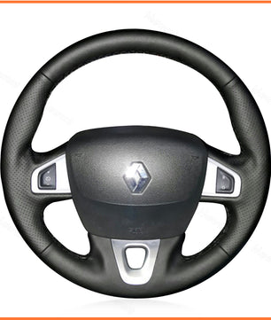 MEWANT Lenkradbezug Für Renault Megane 3 2008-2016 / Scenic 3 (Grand Scenic) 2009-2016 / Kangoo 2 2014-2020 / Fluence (ZE) 2009-2015