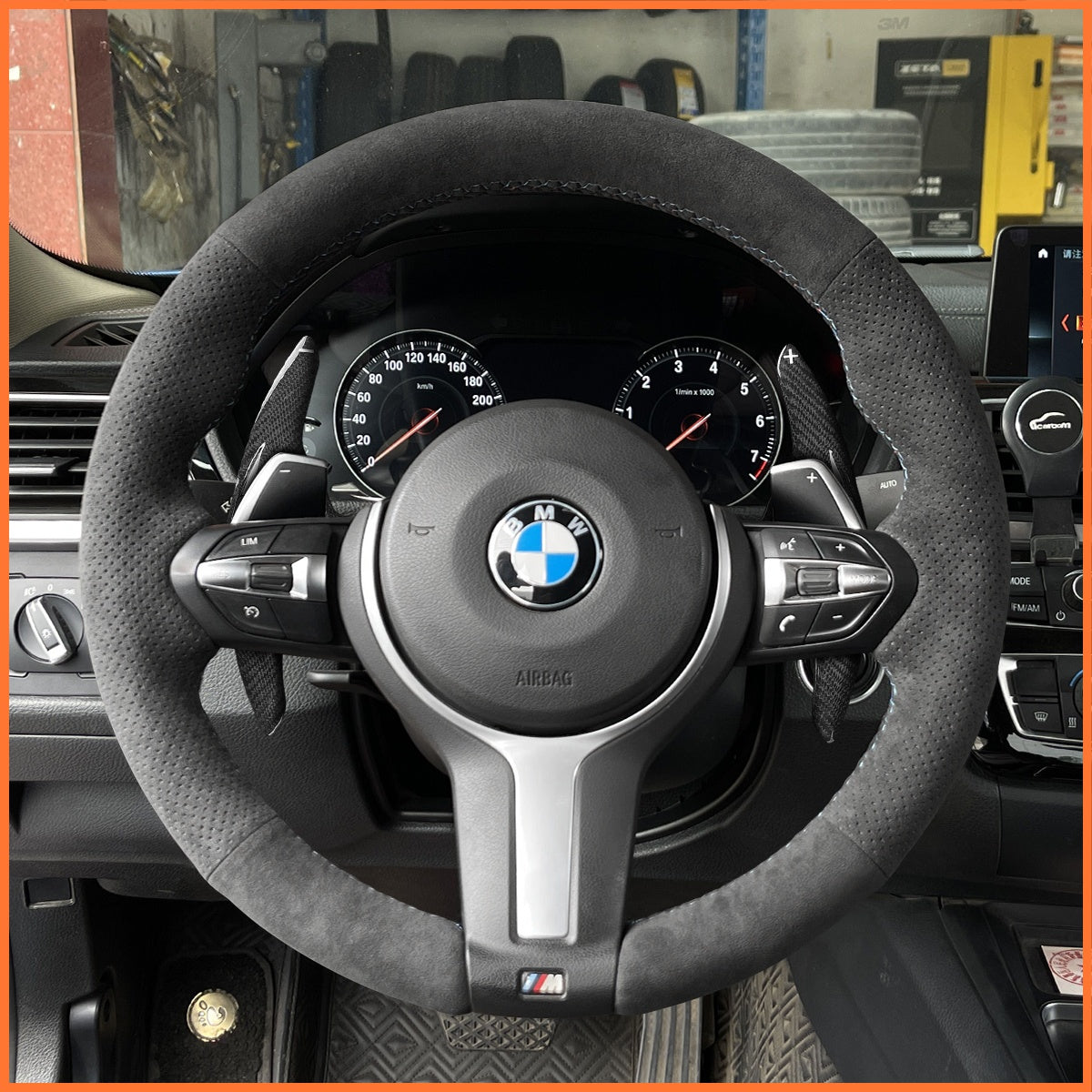 Paddle shifters for BMW M Sport F07 F10 F12 F20 F21 F30 F33 X3 X4 X5 M140i M50d 2012-2020
