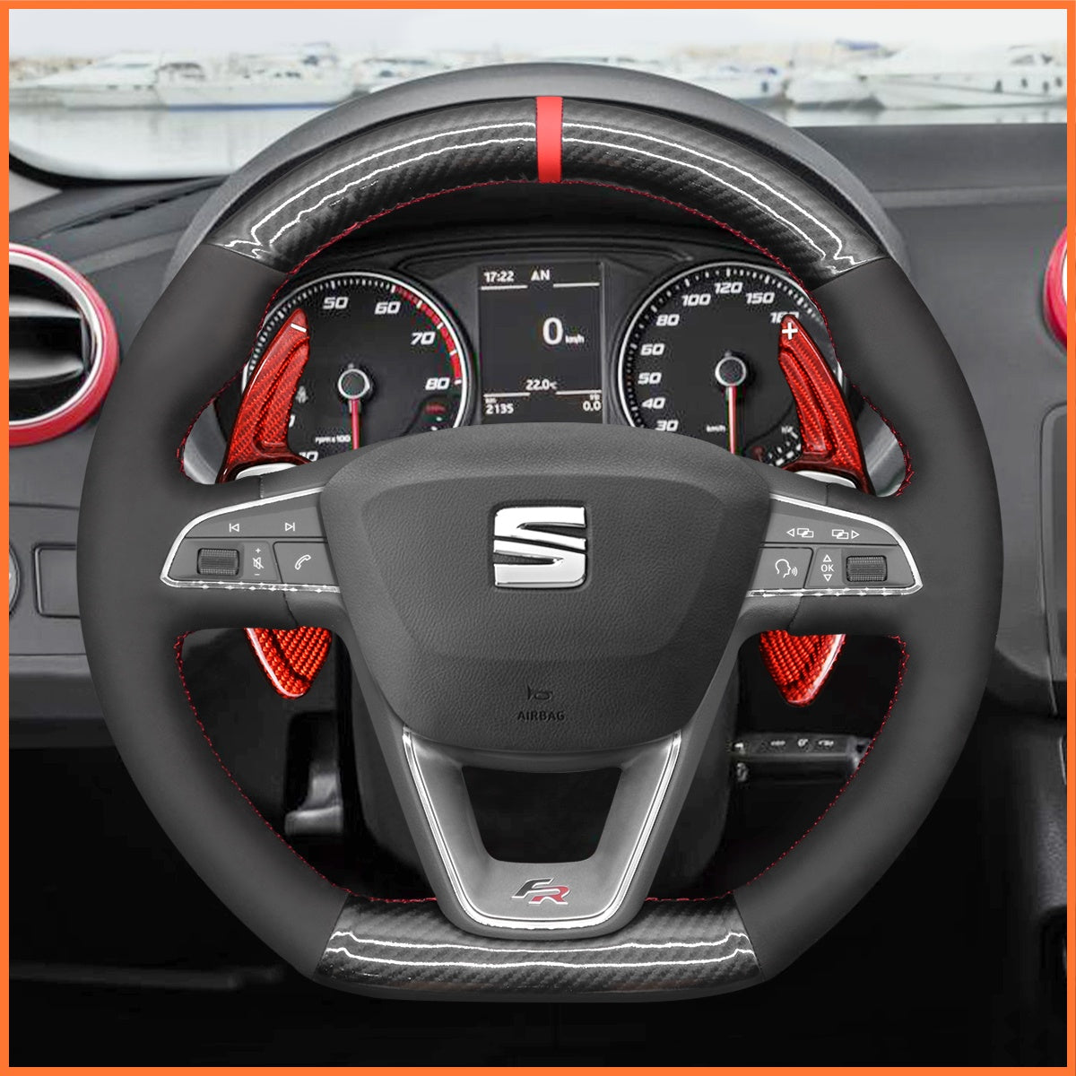 Paddle shifters for SEAT Leon Ibiza Alhambra Toledo FR Arona Ateca FR-Line 2014-2022