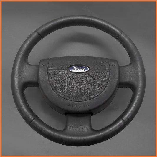 MEWANT Steering Wheel Cover for Ford Fiesta 2002-2008 Ford Fusion 2002-2012