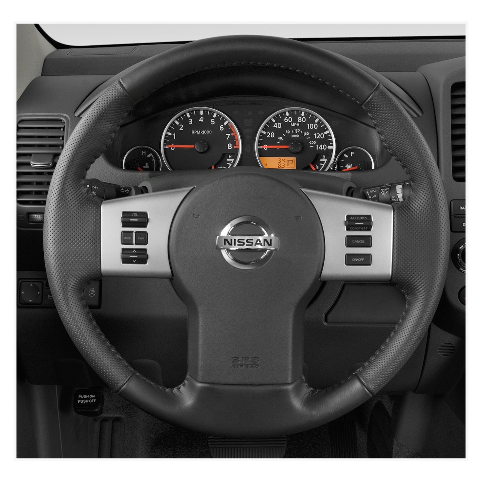 MEWANT Lenkradbezug für Nissan Navara 2005-2015 / Pathfinder 2005-2015