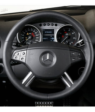 MEWANT Steering Wheel Cover for GL-Class X164 2007-2008 / M-Class 2006-2008