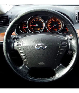 MEWANT Steering Wheel Cover for Nissan Fuga Cima 2002-2008
