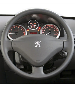 MEWANT Lenkradbezug für Peugeot 206 207 207CC 2007-2012 / 207 SW /  Expert (Expert Tepee)  Partner / Partner Tepee 2008-2018