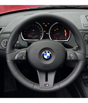 MEWANT steering wheel cover for BMW Z4 E85 (Roadster) 2006-2008 / Z4 M E85 (Roadster) / Z4 E86 (Coupe) 2006-2008