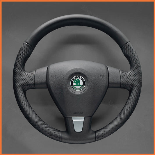 MEWANT steering wheel cover for Skoda Fabia 2008