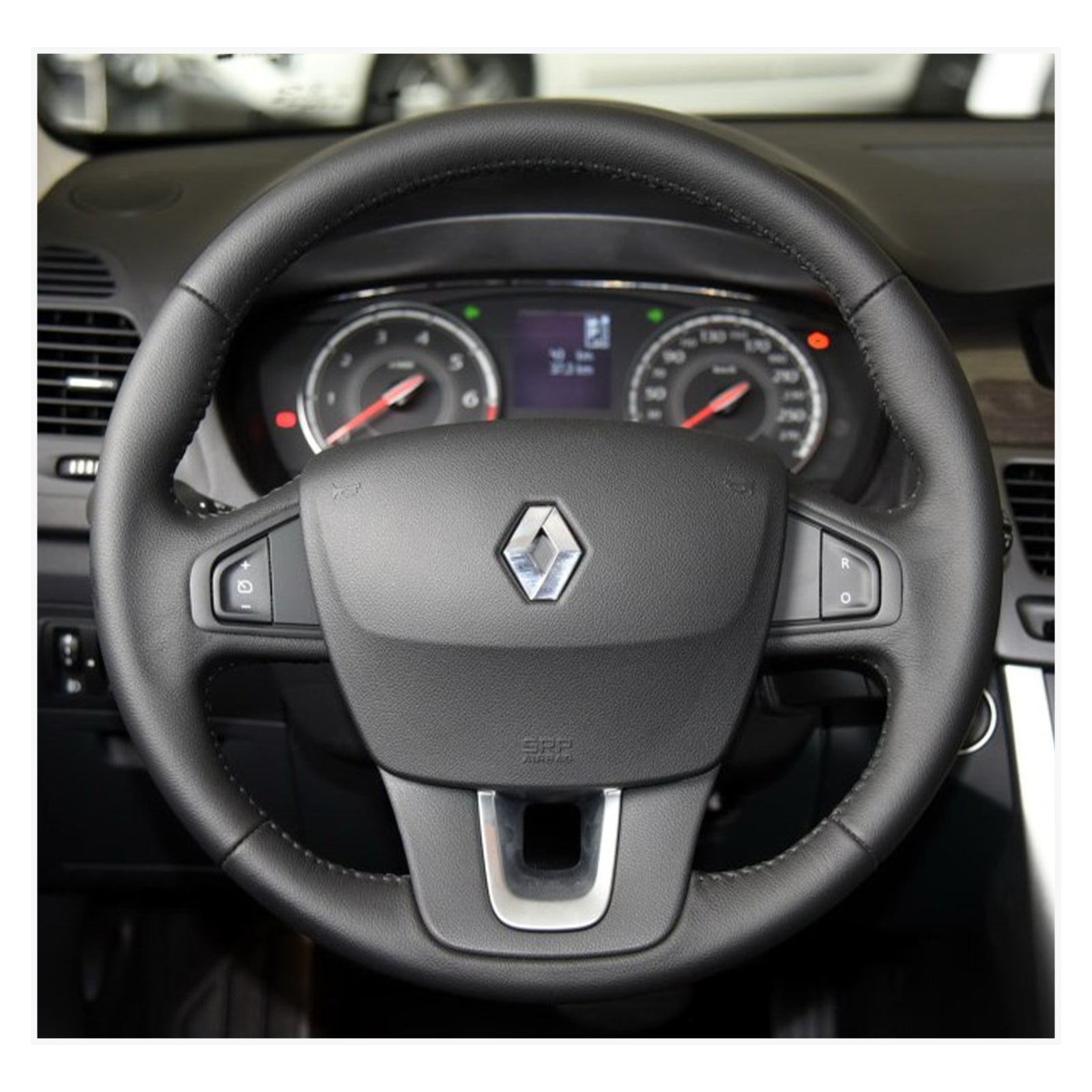 MEWANT Lenkradbezug für Renault Laguna 3 2007-2012 / Latitude 2010-2015 / Renault Samsung SM5 2009-2018 / SM7 2014-2018