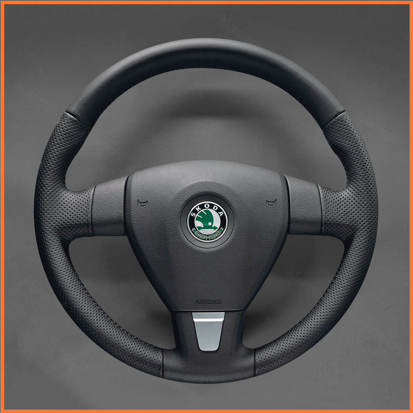 MEWANT steering wheel cover for Skoda Fabia 2008