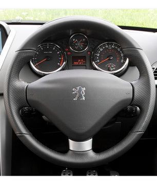 MEWANT Lenkradbezug für Peugeot 207 2010-2012 / 207 CC 2007-2015 / 207 SW 2011-2013