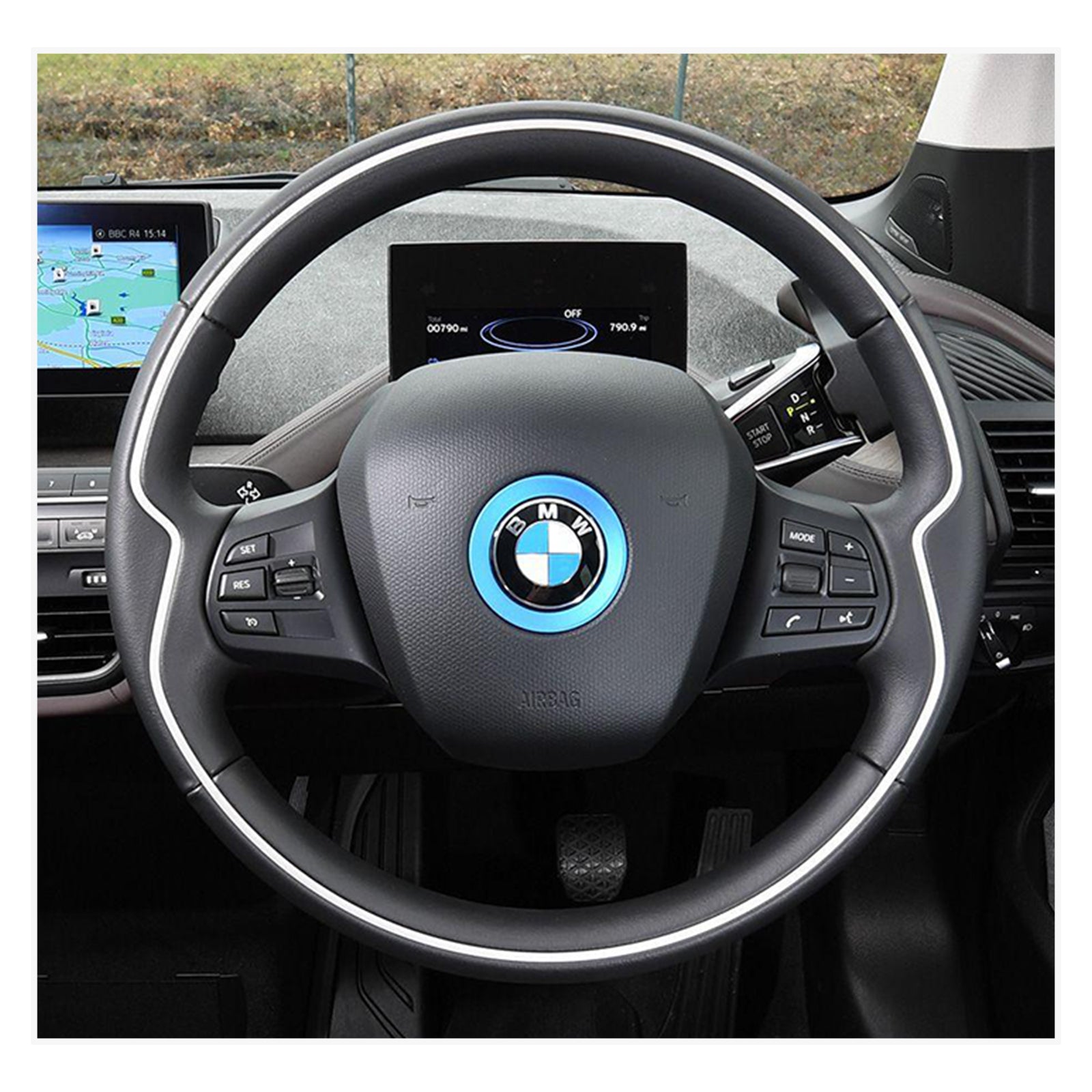 MEWANT steering wheel cover for BMW i3 2013-2022