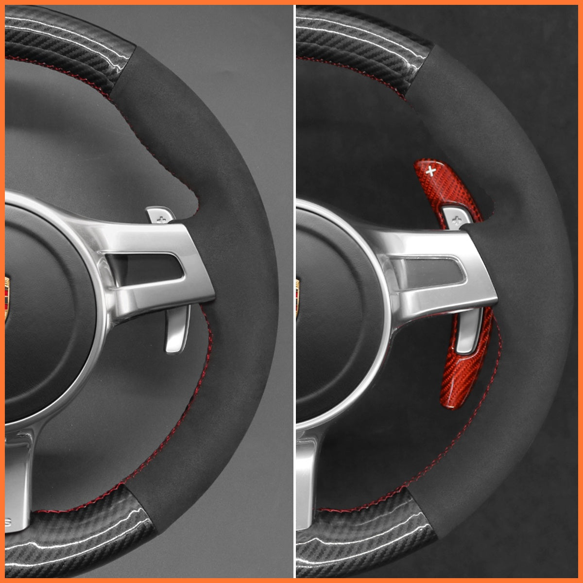 Schaltwippen für Porsche 911 Boxster Cayman 981 Cayenne Panamera 2009-2016