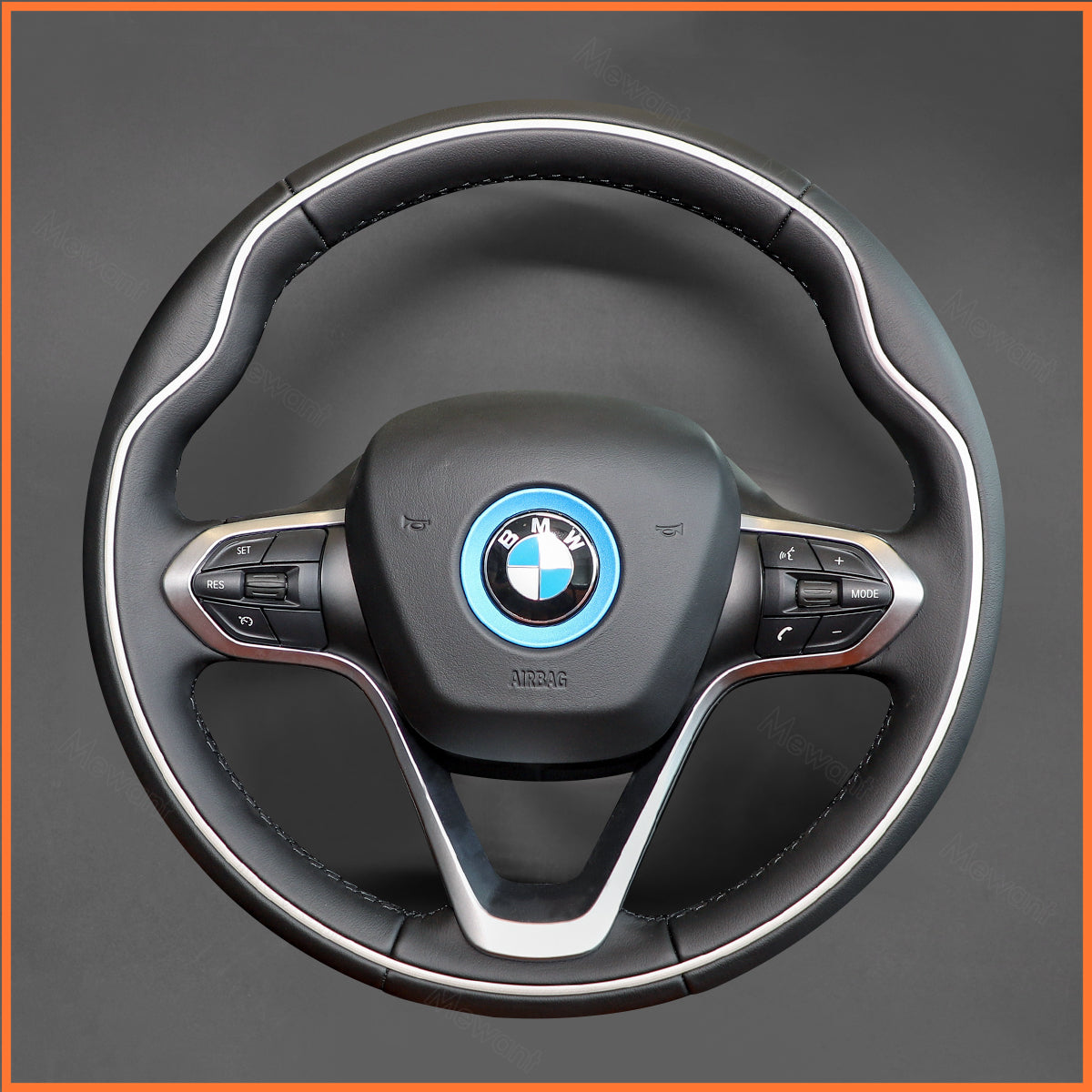 MEWANT steering wheel cover for BMW i8 2014-2020