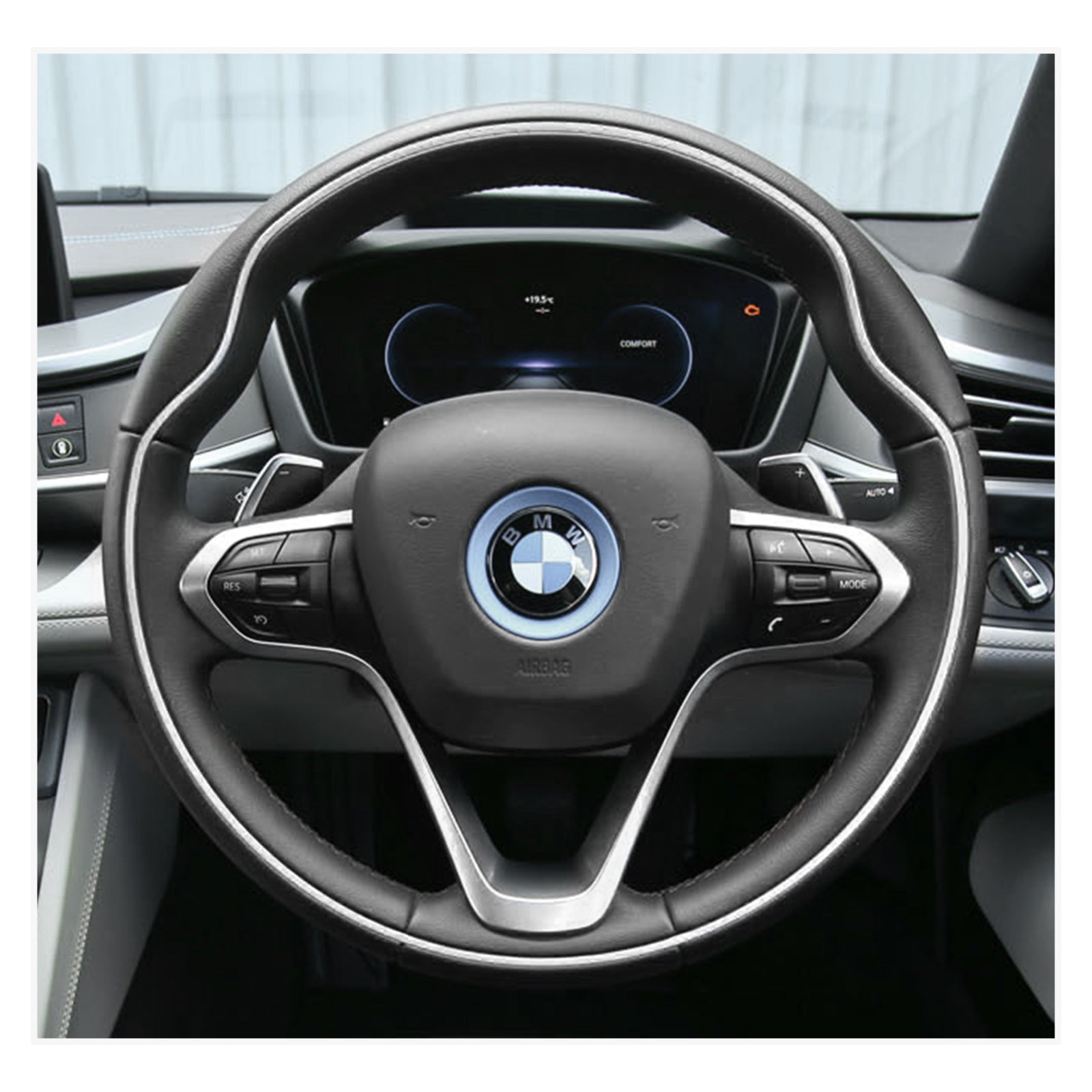 MEWANT steering wheel cover for BMW i8 2014-2020