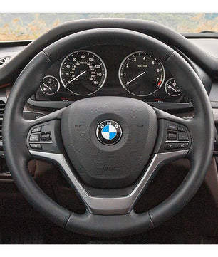 MEWANT steering wheel cover for BMW X5 F15 2013-2018 / X6 F16 2015-2019