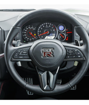 MEWANT Steering Wheel Cover for Nissan GT-R GTR 2016-2023