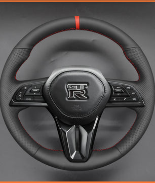 MEWANT Steering Wheel Cover for Nissan GT-R GTR 2016-2023
