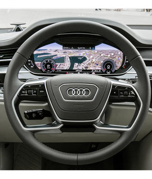 MEWANT Lenkradbezug für Audi A3 A4 A5 S3 S4 S5 RS 3 RS 4 Q2 SQ2 2021-2022 Q8 2018-2022 SQ8 2019-2022 / RS Q8 2019-2022